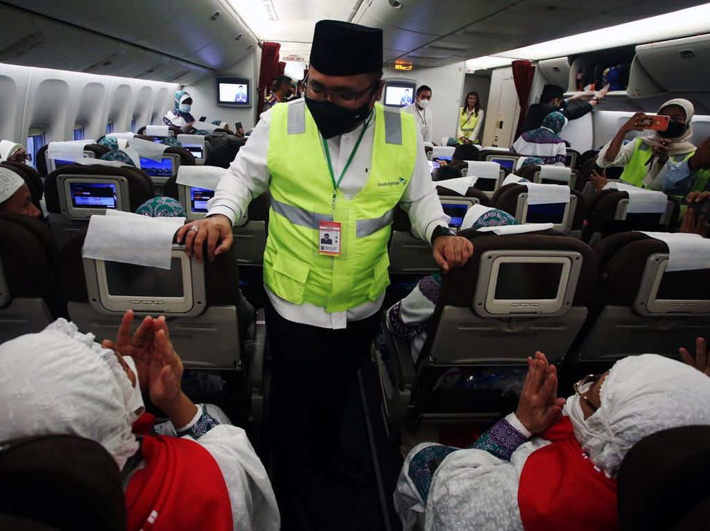 Hari Ini, Garuda Indonesia Terbangkan 1.506 Jemaah Haji ke Madinah