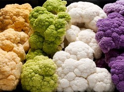 Tak Hanya Putih, Kembang Kol Juga Ada yang Ungu dan Oranye