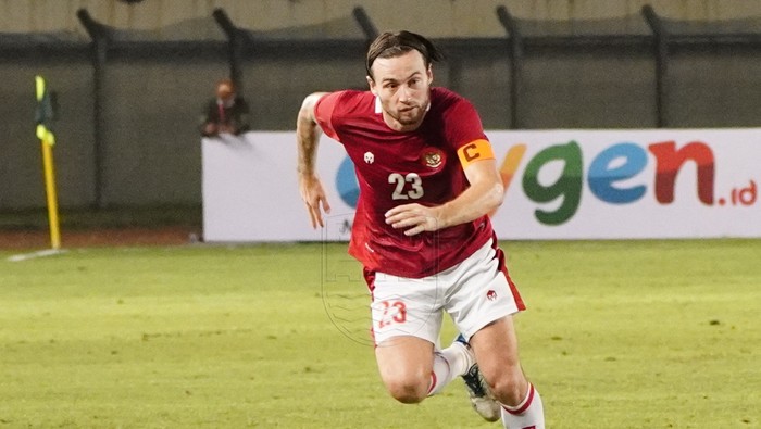 Marc Klok saat berseragam Timnas Indonesia.