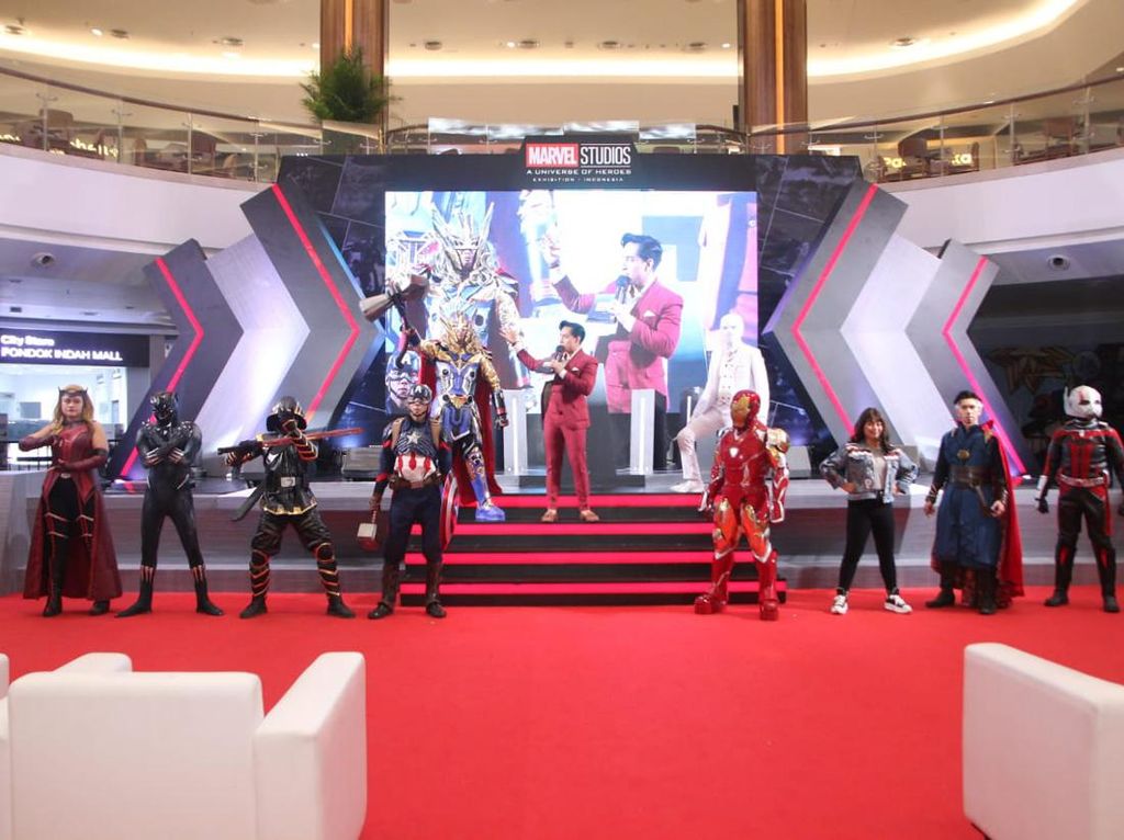 Marvel Buka Pameran Tokoh Superhero di Pondok Indah Mall