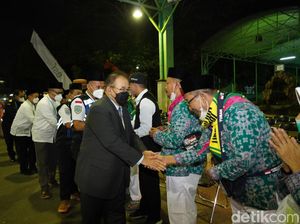 449 Jemaah Haji Kloter Pertama asal Tuban Diberangkatkan