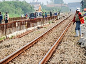 Melihat Progres Pembangunan Rel Ganda Kiaracondong-Cicalengka Melihat Progres Pembangunan Rel Ganda Kiaracondong-Cicalengka