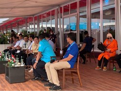 Puan Ikut Nonton Formula E, Duduk di Antara Jokowi dan Anies