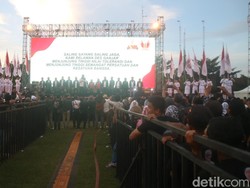 Ribuan Relawan Ganjar Pranowo Gelar Deklarasi Nasional di Jepara