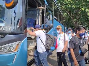 Senangnya Penonton Formula E Ada Shuttle Bus Gratis