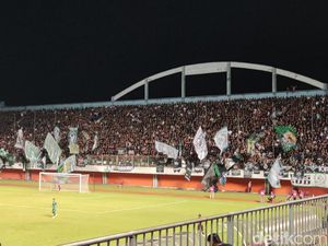 Kala Stadion Maguwoharjo Kembali Riuh Nyanyian Suporter PSS Sleman