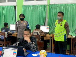 Ujian Akademik Catar Akpol Polda NTT Hari I Diwarnai Listrik Mati