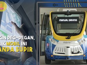 Merasakan Bus Imut Tanpa Pengemudi, Muter-muter di Kawasan BSD City