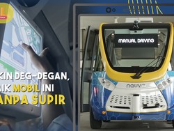 Merasakan Bus Imut Tanpa Pengemudi, Muter-muter di Kawasan BSD City