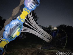 Wahana Pasar Malam di Semarang Roboh, Korban Terluka Dilarikan ke RS
