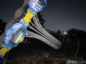 Wahana Pasar Malam di Semarang Roboh, Korban Terluka Dilarikan ke RS Wahana Pasar Malam di Semarang Roboh, Korban Terluka Dilarikan ke RS