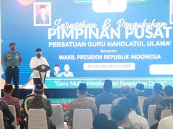 Bupati Mojokerto Hadiri Sarasehan Pergunu Bersama Wakil Presiden RI