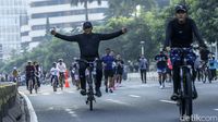 Antusias Warga Kembali Berolahraga di CFD Jakarta