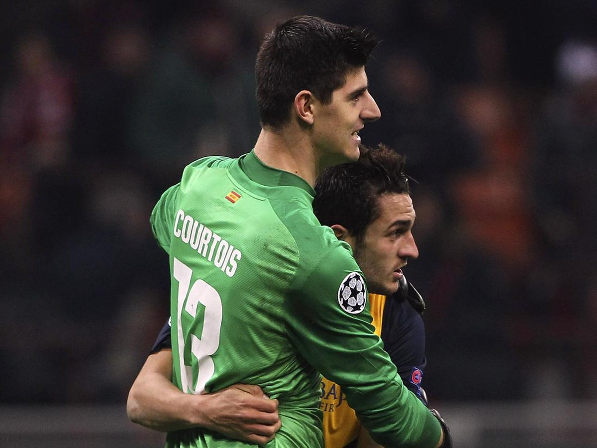 Gelandang Atletico Koke menanggapi komentar kontroversial kiper Real Madrid sekaligus mantan rekan setimnya, Thibaut Courtois. (Foto: Getty Images/Marco Luzzani)