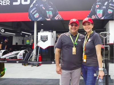 Deretan Artis Happy Tonton Langsung Balapan Formula E Jakarta