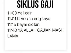 8 Meme Kocak Gajian di Tanggal Muda yang Cuma Numpang Lewat, Bikin Cekikikan