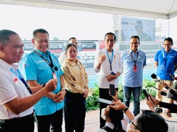 Menpora Amali Juga Ikut Nonton Formula E Jakarta Bareng Jokowi