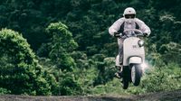 Keren Euy! Inspirasi Modifikasi Vespa LX Rally Look Ala Anak Bandung