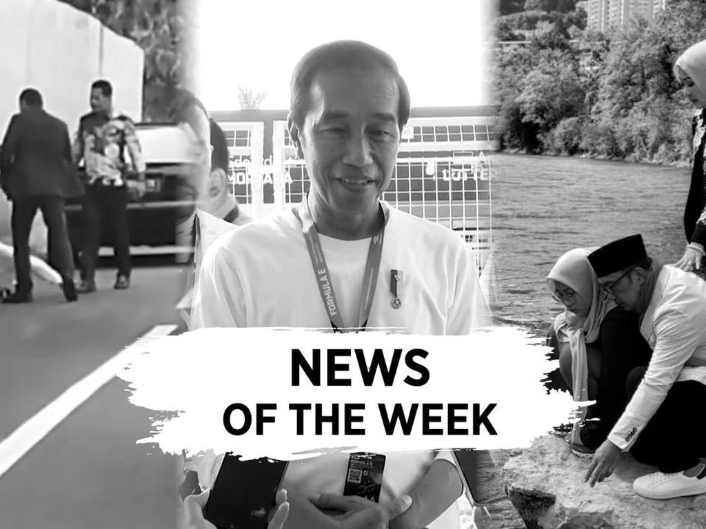 News of The Week: Jokowi Apresiasi Formula E, Ridwan Kamil Ikhlaskan Eril