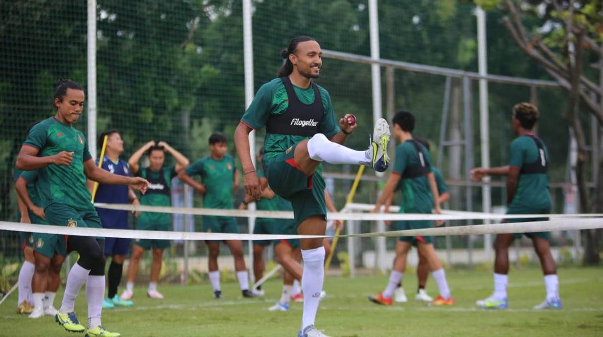 Rohit Chand bergabung Persik Kediri karena banyak mantan pemain Persija Jakarta. (Foto: dok.Persik)