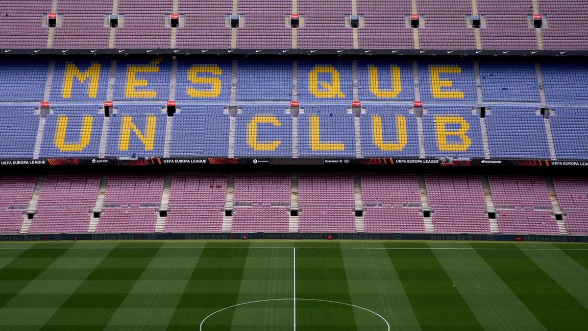 Stadion Camp Nou. (Foto: Alex Caparros - UEFA via Getty Images)