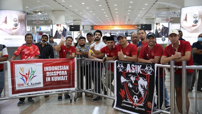 Suporter Indonesia di Kuwait