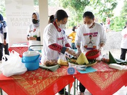 Teman Sandi Gelar Lomba Tumpeng untuk Emak-emak di Kabupaten Gunungkidul