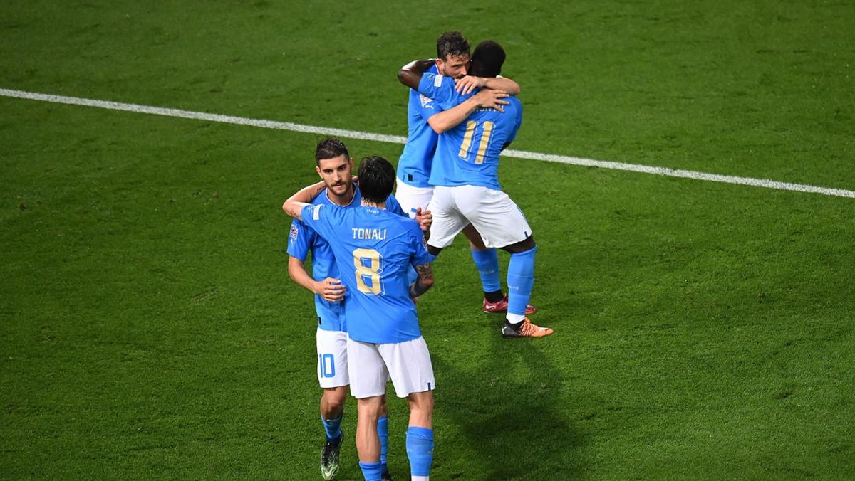 Timnas Italia dipenuhi pemain muda. (Foto: Getty Images/Alessandro Sabattini)