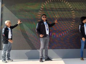 Uji Kecepatan 5G Indosat di Sirkuit Formula E