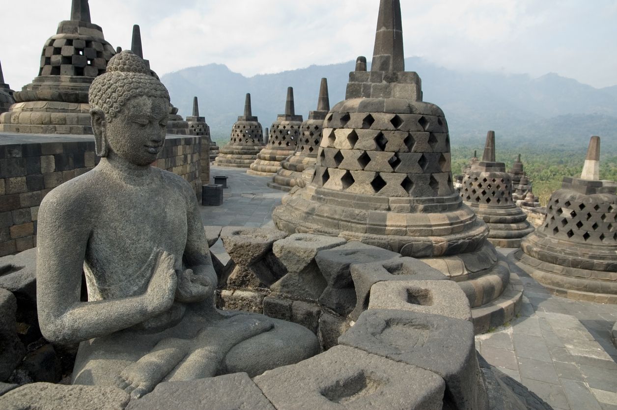 Candi Borobudur.