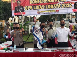 56 Pelaku Kejahatan di Sukabumi Ditangkap dalam 10 Hari
