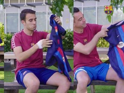 Video Kesan Pertama Skuad Xavi soal Jersey Baru Barca