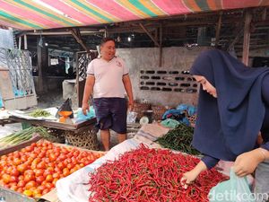 Harga Cabai Merah di Asahan Rp 50 Ribu per Kg, Pedagang-Pembeli Pusing