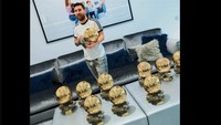 Apa iya Messi akan punya Ballon dOr lebih banyak jika ia orang Eropa? Foto: dok. Twitter  