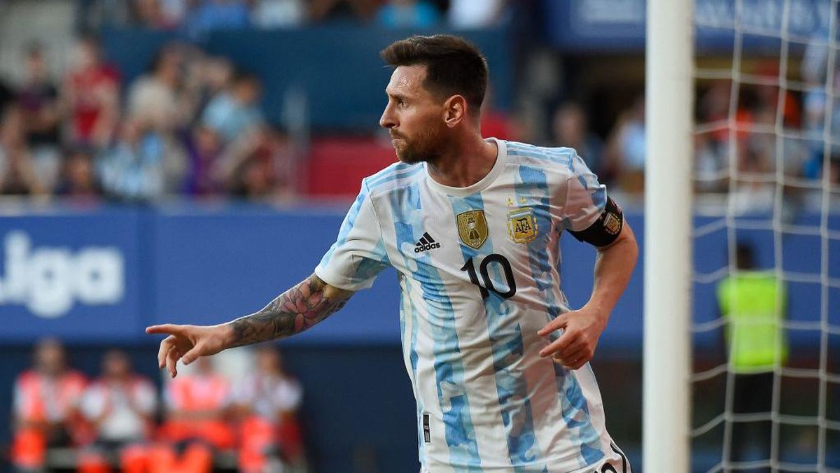 Lionel Messi siap tampil di Piala Dunia 2022. (Foto: AFP via Getty Images/ANDER GILLENEA)