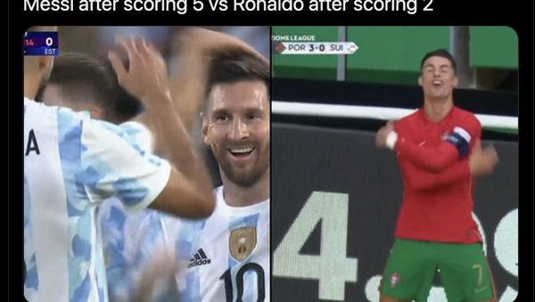 Lionel Messi 5 Gol, Netizen Senggol Cristiano Ronaldo