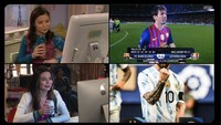 Dari dulu sampai sekarang, Lionel Messi tetap identik dengan gol. Foto: dok. Twitter