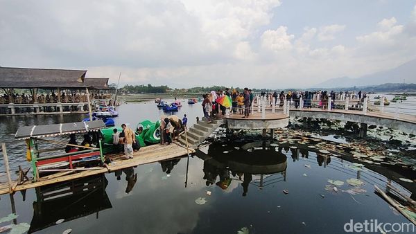 Fix! Wajah Baru Situ Bagendit Beneran Ciamik dan Fotogenik