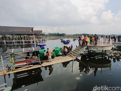 Fix! Wajah Baru Situ Bagendit Beneran Ciamik dan Fotogenik