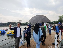 Bayar Pajak Kendaraan Bisa Sambil Healing di Situ Bagendit Garut