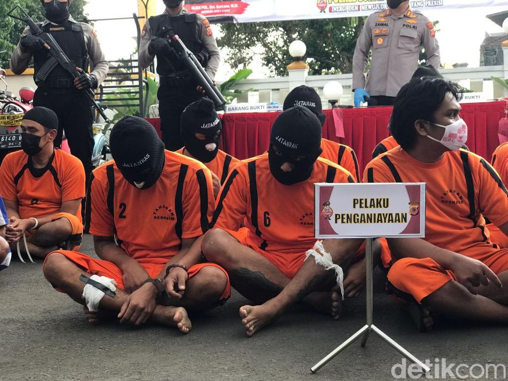 Bacok Warga, 2 Anggota Geng Motor di Sukabumi Ditembak Polisi