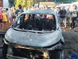 Truk Solar 5 Ribu Liter Meledak Saat Dilas Tewaskan Seorang Pria