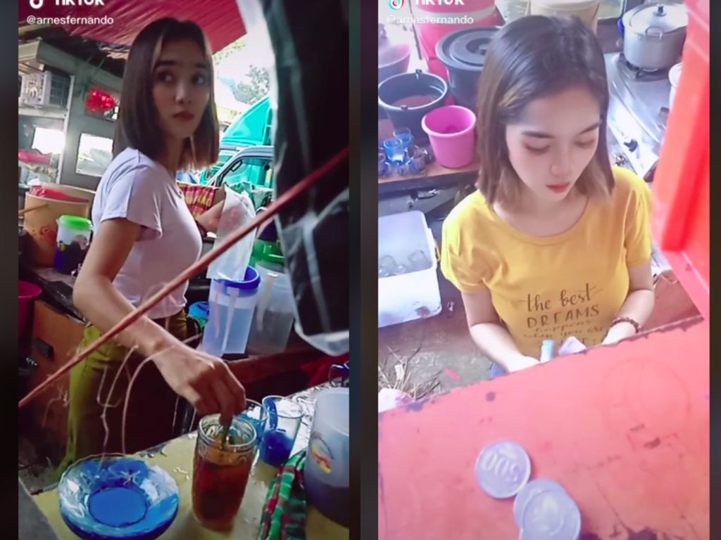 Bikin Kopi Makin Manis! Penjual Kopi Cantik Ini Mirip Wika Salim Bikin Kopi Makin Manis! Penjual Kopi Cantik Ini Mirip Wika Salim