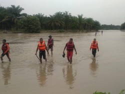 Warga Batubara Hanyut di Sungai saat Cari Berondolan Sawit
