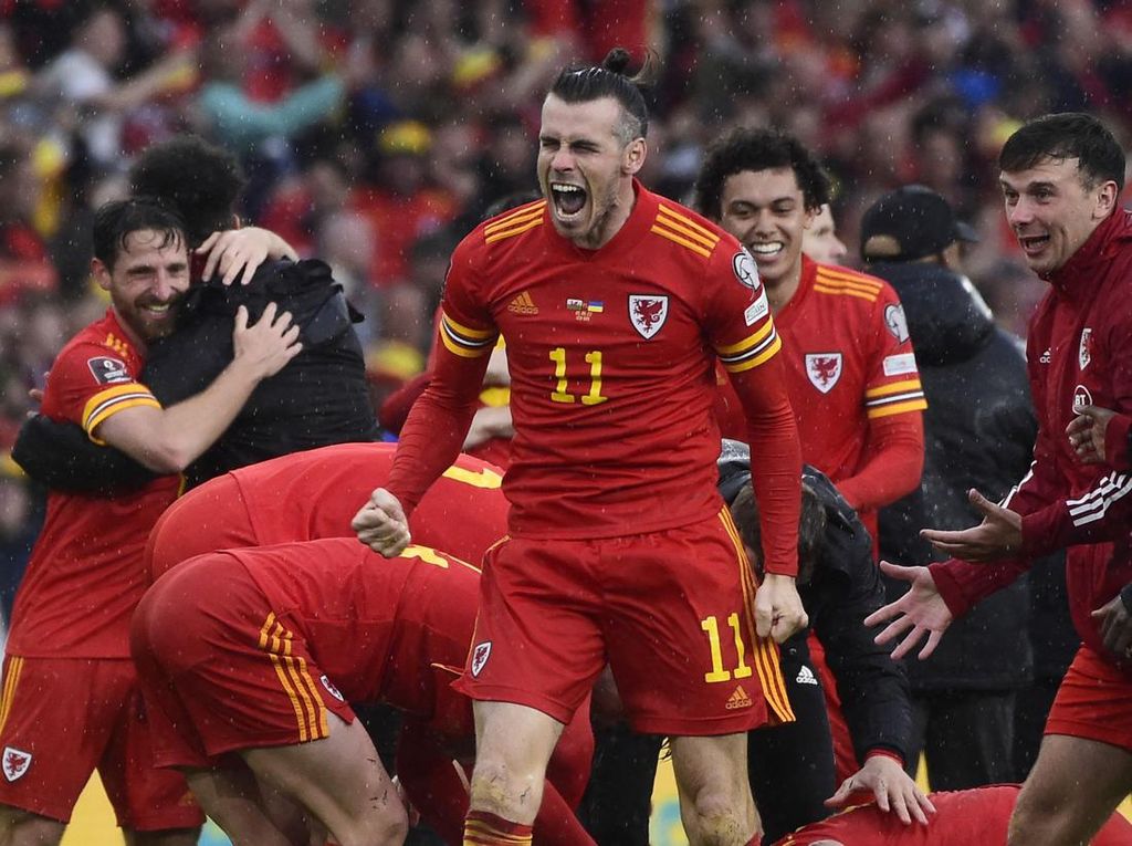 Tumbangkan Ukraina, Wales Lolos ke Piala Dunia Setelah 64 Tahun Absen Tumbangkan Ukraina, Wales Lolos ke Piala Dunia Setelah 64 Tahun Absen