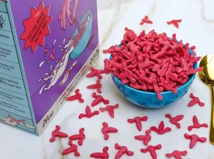 Unik! Ada Sereal Tema Menstruasi yang Berbentuk Rahim Unik! Ada Sereal Tema Menstruasi yang Berbentuk Rahim