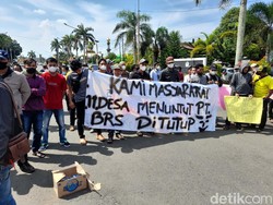 Warga 11 Desa di Bengkulu Unjuk Rasa Tuntut Perusahaan Perkebunan Tutup