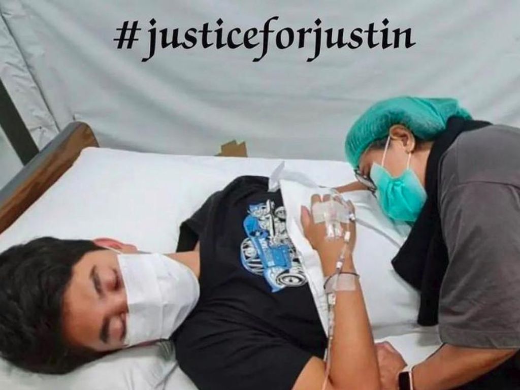 Adik Dipukuli di Tol Gatsu, Verlita Evelyn Gaungkan Justice For Justin
