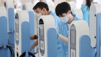 Seperti Ini Pabrik Perakitan Unit Charging Kendaraan Listrik di China