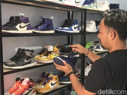 Bisnis Sepatu Olahraga Bekas, Pria Asal Blitar Panen Cuan